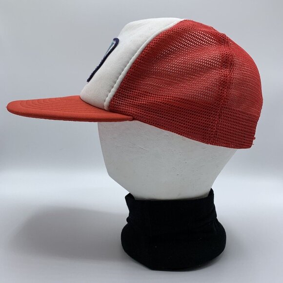 Vintage Valvoline Tracker Hat Cap Embroidered Patch Snapback Mesh Back Speedway - Picture 4 of 11